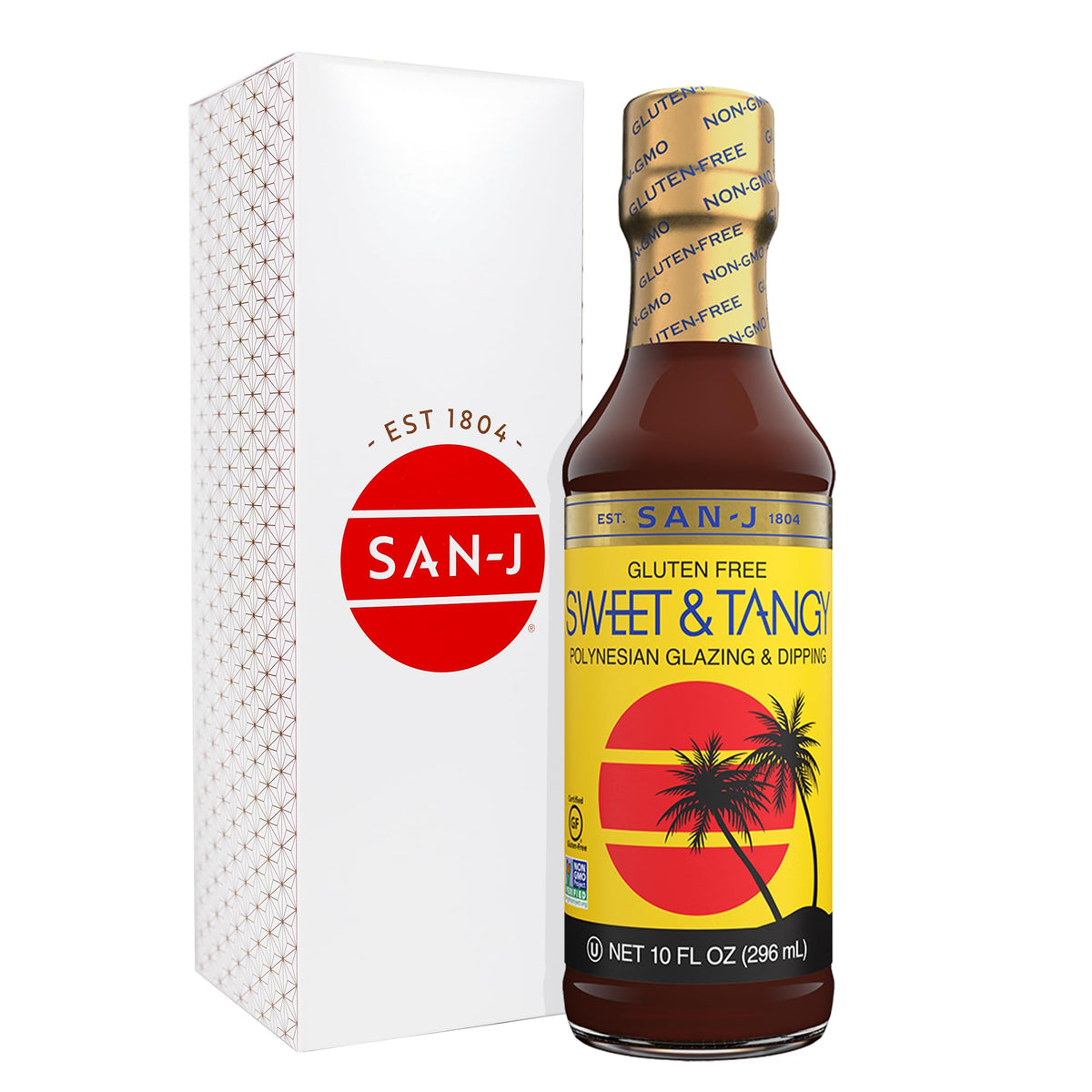 SAN J SAUCE SWEET & TANGY GF 10OZ
