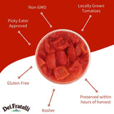 Dei Fratelli Low Sodium Diced Tomatoes (14.5 oz. Cans, 6 pack) - Vine-Ripened - Non-GMO