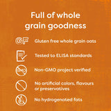 Nairn's Gluten Free Stem Ginger Snack Grahams - Healthy, Tasty and Safe for Celiacs. Perfect On-the Go Snack. High Fiber, No Artificial Colors