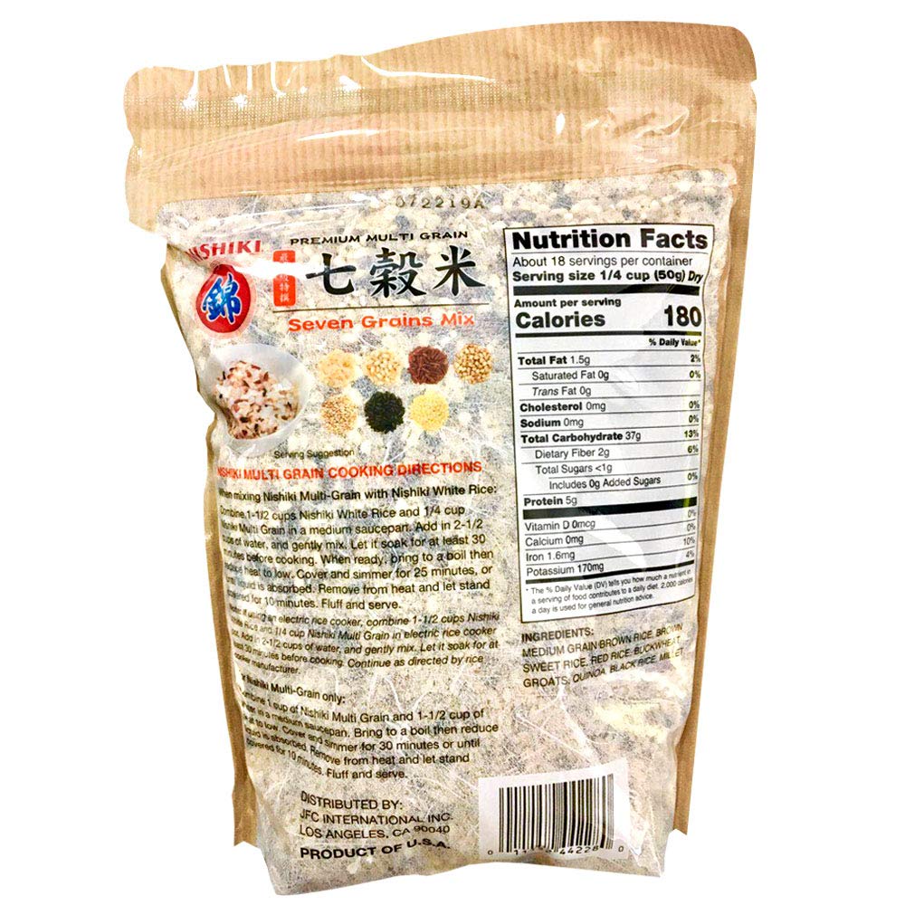 Nishiki Premium 7 Grains Mix, 2 Pound