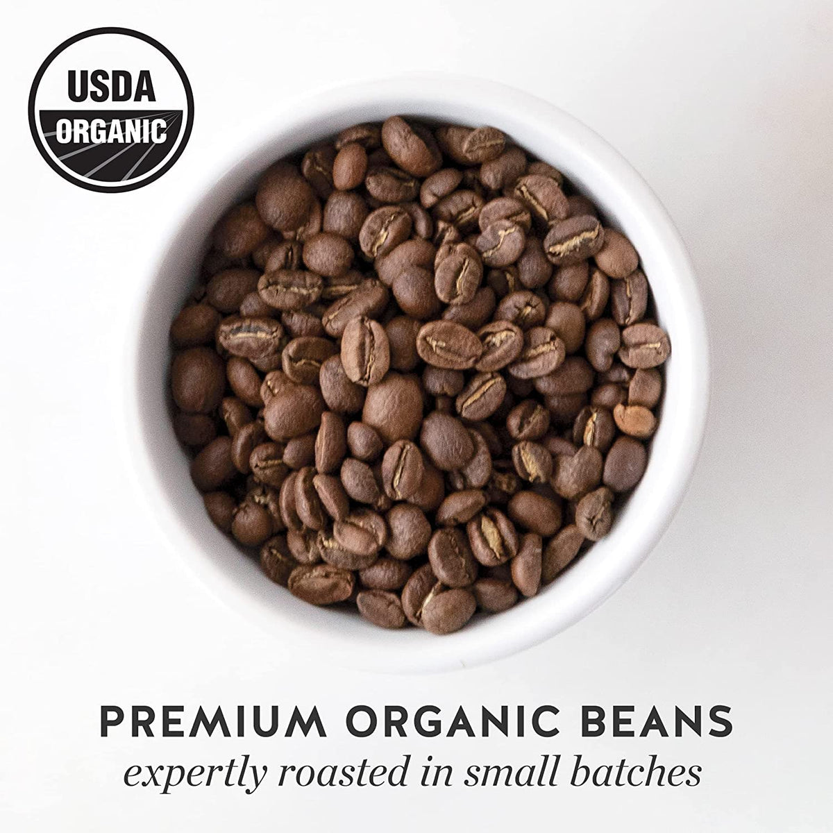 Blue Bottle Whole Bean Organic Coffee, Bold, Dark Roast, 12 Ounce bag (Pack of 6)