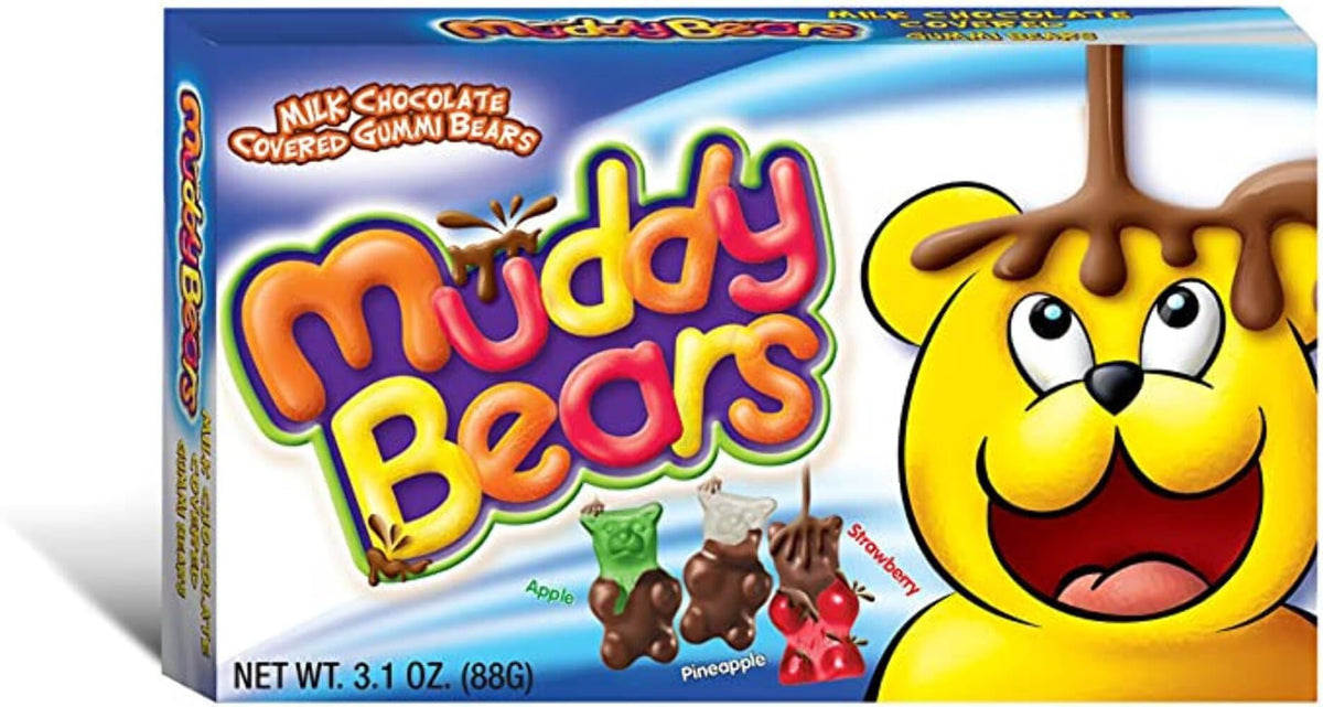 Muddy Bears 3.1 Ounce Theatre Box (3 Pack)