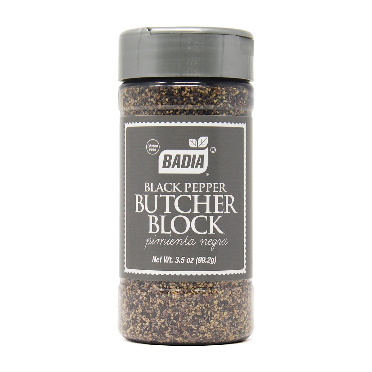 Pepper Black Butcher Block - 3.5 oz - Badia Spices