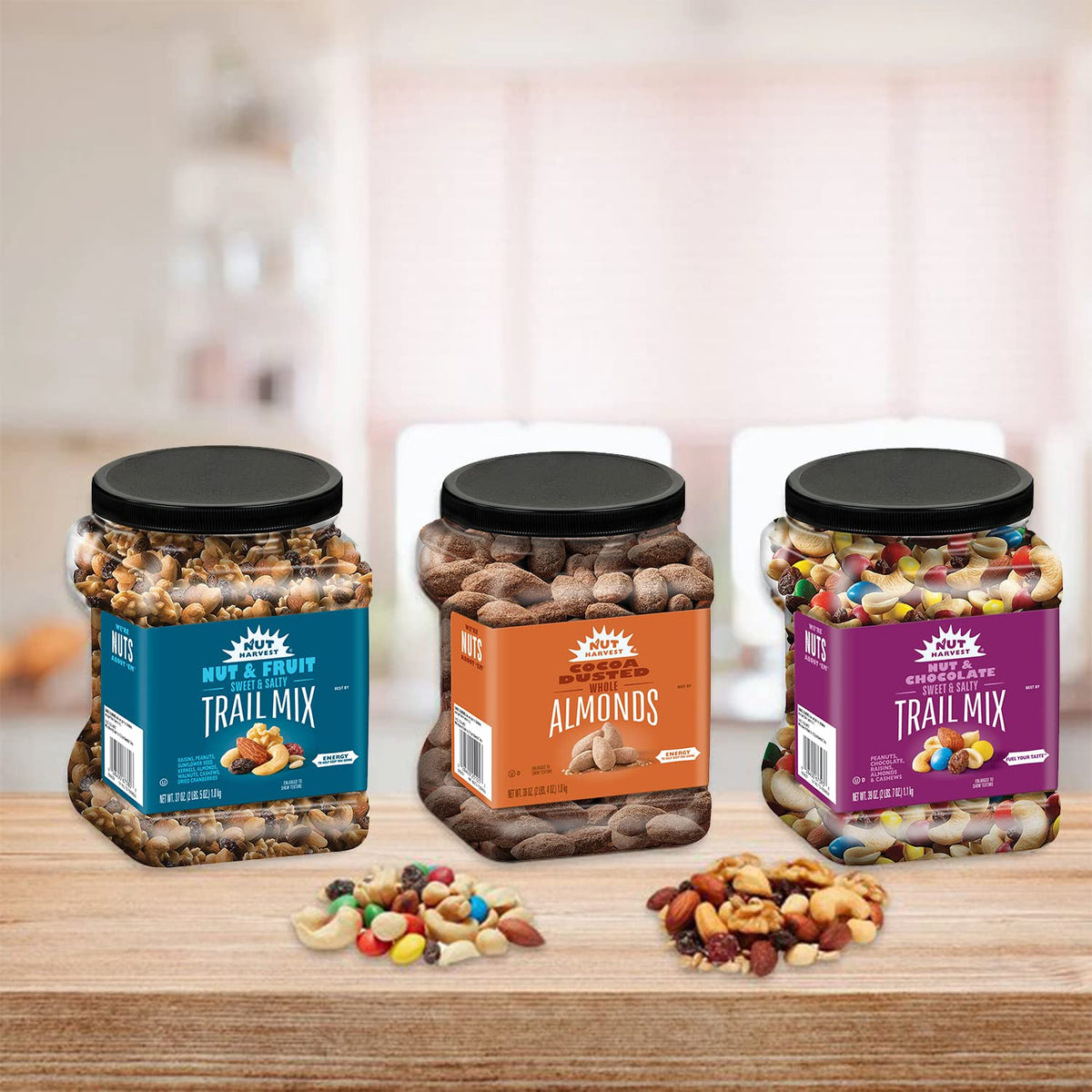 Nut Harvest, Nut & Fruit Mix, 37 Ounce Jar