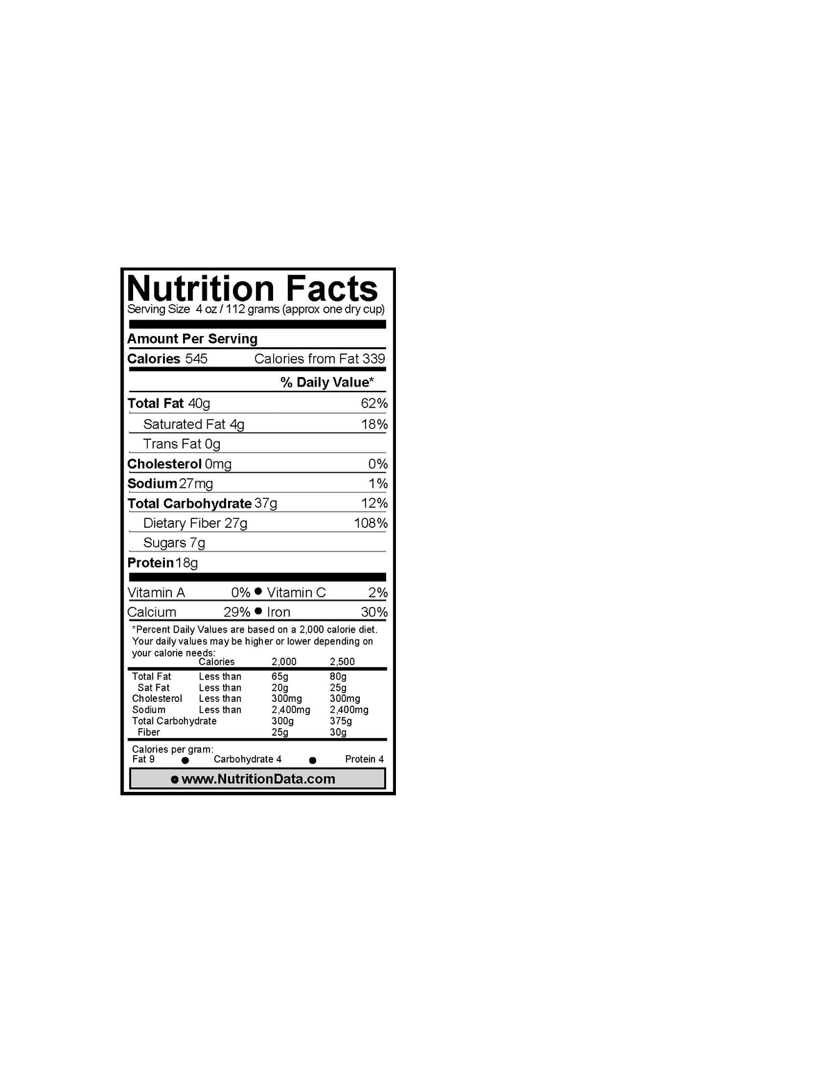 Flax Granola Bulk (Lyn Genet's The Plan)
