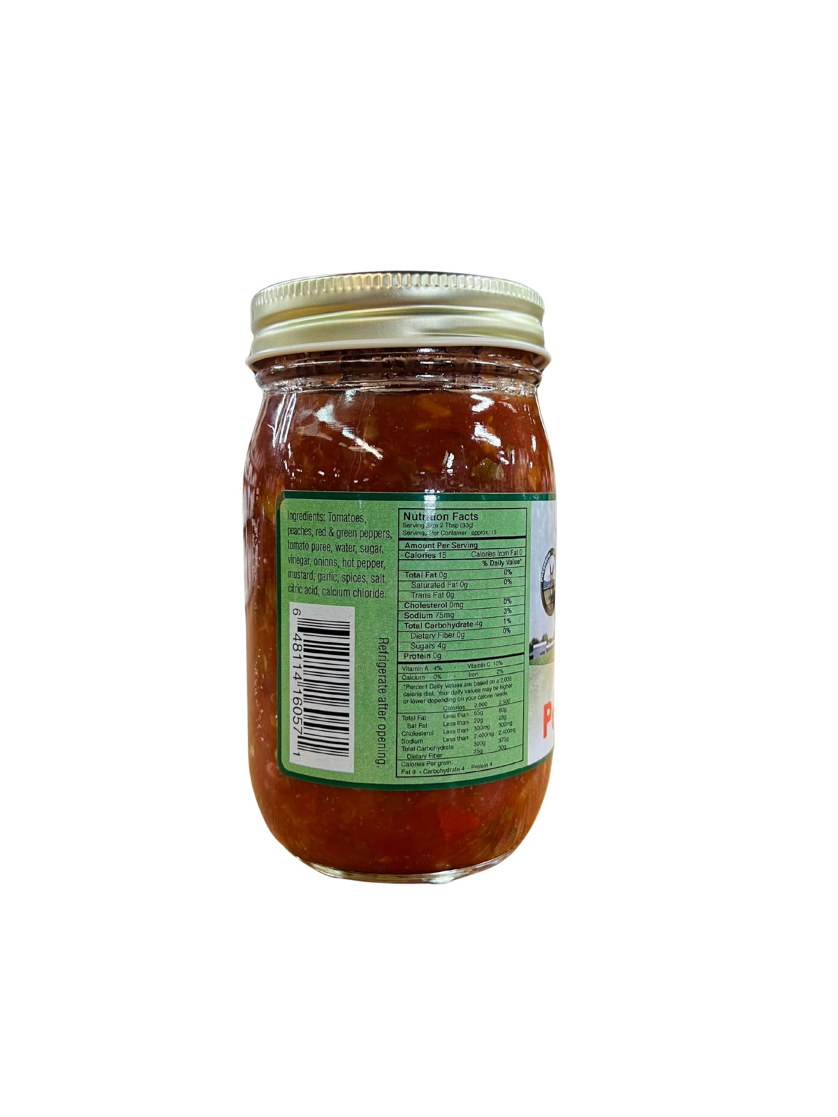 Spring Valley Farms Hot Peach Salsa