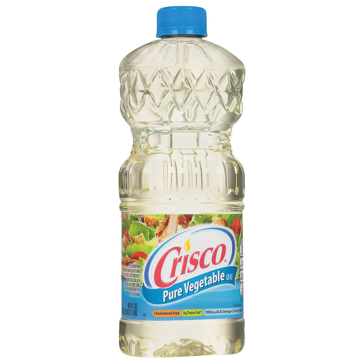 Crisco Pure Vegetable Oil, 40 Fluid Ounce