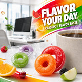 5 Flavors Hard Candy - Assorted Fruity Flavors