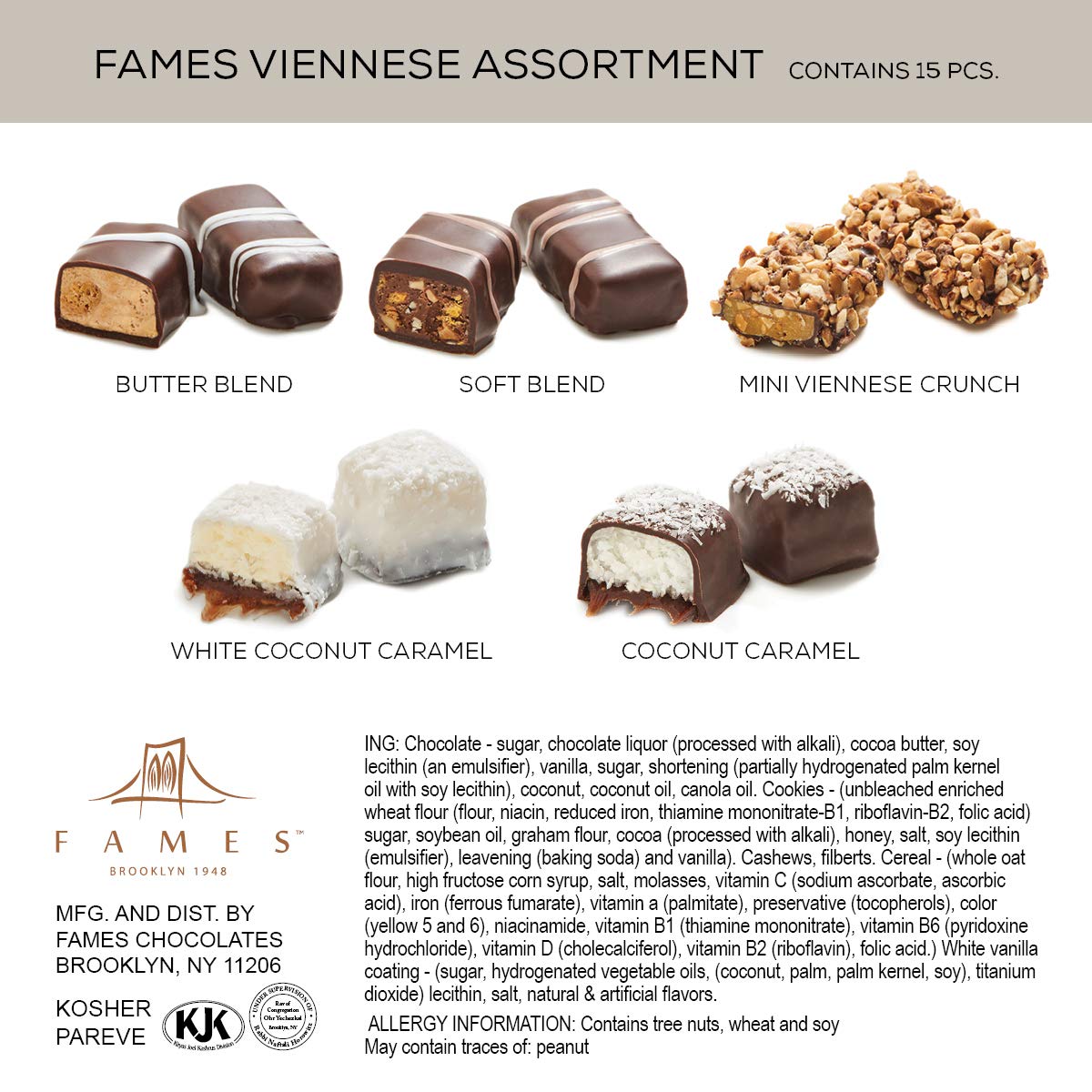 Fames Chocolate Heart gift Box - Pack of 2 Gourmet Chocolate Truffles (32 Pc) - Kosher, Dairy Free Artisan Chocolates for Valentine’s, Mother’s Day