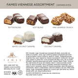 Fames Chocolate Heart gift Box - Pack of 2 Gourmet Chocolate Truffles (32 Pc) - Kosher, Dairy Free Artisan Chocolates for Valentine’s, Mother’s Day