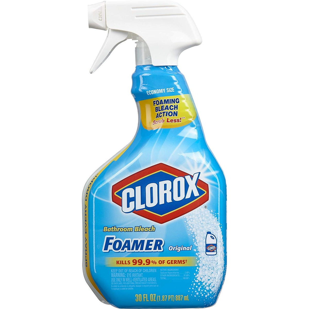 Clorox Bleach Foamer - 30 Ounce - 3 Pack
