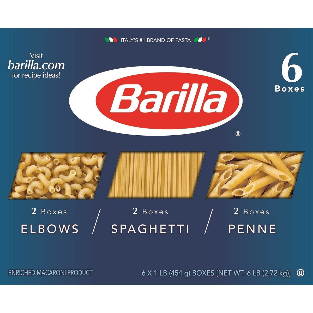 Barilla Pasta Variety Pack (6 Pack)