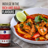 Thai Red Curry Paste 4 Oz Pack of 2 | Vegan, Gluten Free, Nut Free | Elevate your dishes with Authentic Spices | Eastern Blue Thai Curry Paste | 125