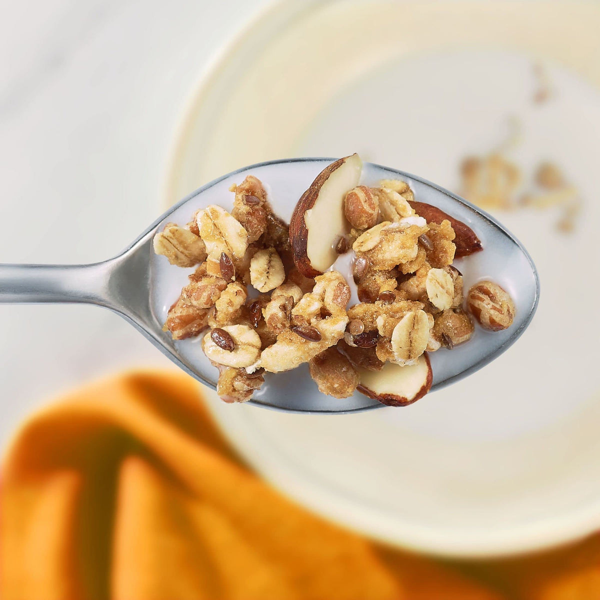 Kashi GoLean Crunch, Honey Almond Flax Cereal, 14 oz