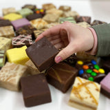 Valley Fudge Chocolate Fudge One Pound | Fresh Artisan Fudge | Made with Real Wisconsin Butter | Handmade Small Batch | 2 x 8 oz Packs