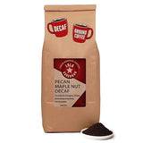 Lola Savannah Pecan Maple Nut Flavored Ground Decaf Coffee, 5lb