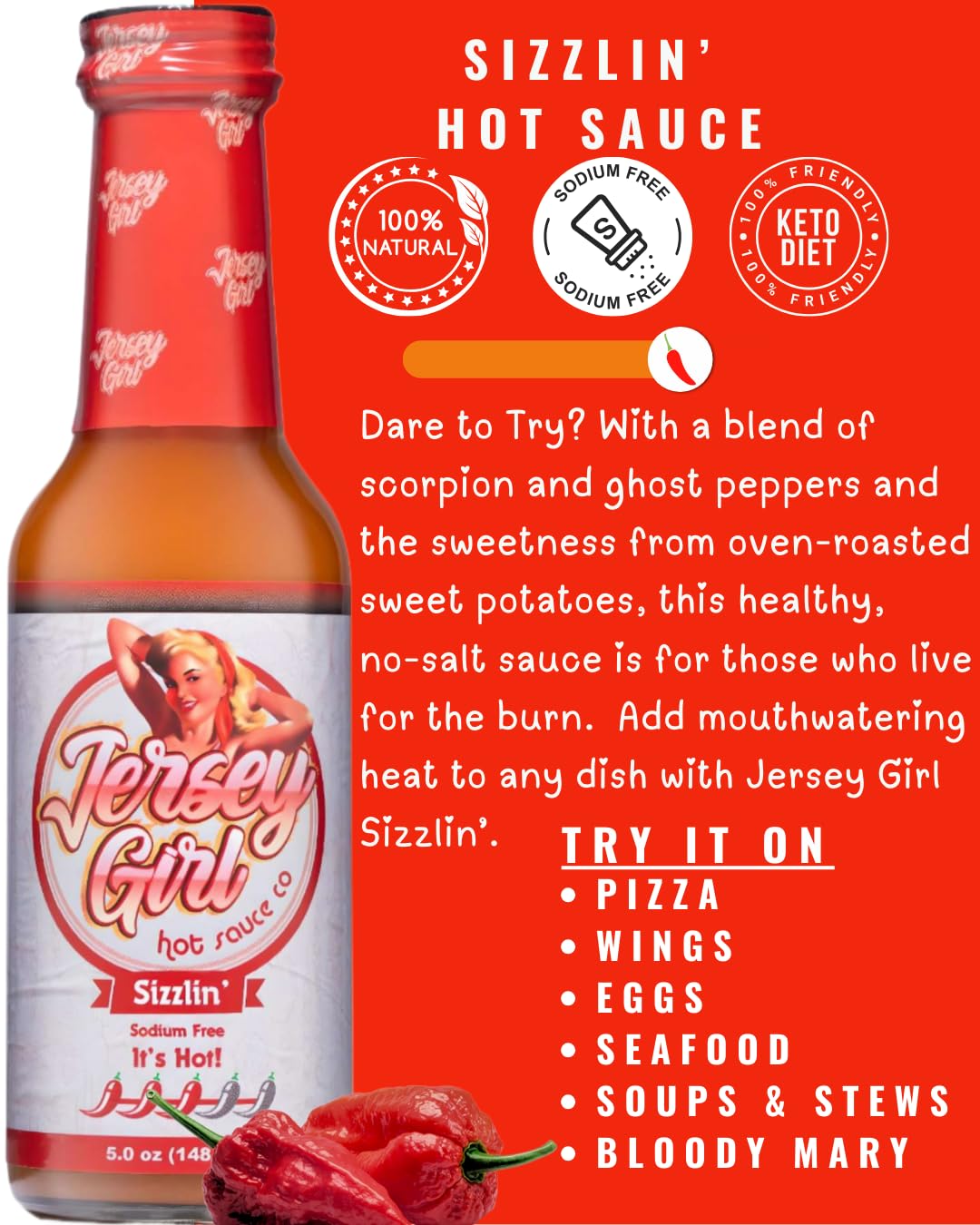 Jersey Girl Hot Sauce Variety Pack (Fiesta)