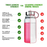 True Lemon Wild Blackberry Pomegranate Energy Drink Powder, 6 ct (12-pack)