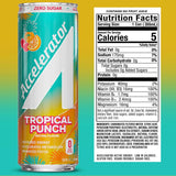 Accelerator Active Energy Drink, Tropical Punch, 12oz can (12 pack)