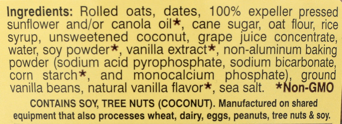 LAURAS WHOLESOME JUNK FOOD Vanilla Vanilla Breakfast Bite-Lettes, 7 OZ