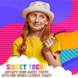 Amish Good Gourmet Licorice Twist Candy - Premium Sweet & Chewy Treat, Jumbo Black Licorice Twist Perfect Snack Under 100 Calories