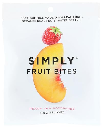 Really Real Gummies (1.8 Ounce (Pack of 1), Peach and Raspberry)