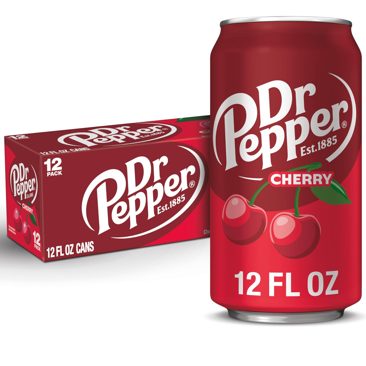 DR PEPPER - CHERRY, 12 OZ, 12 PK