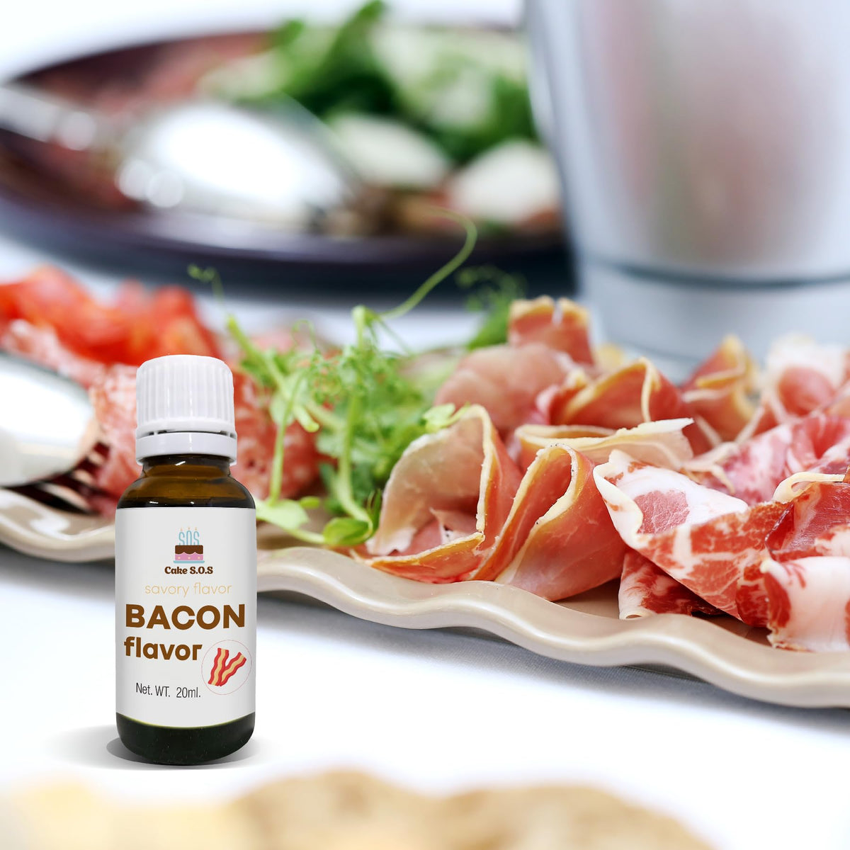 Bacon Flavor, 20 ml (0.68 fl oz)