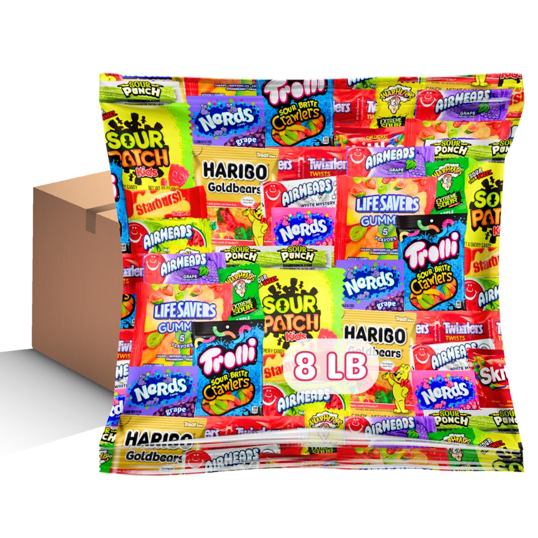 Assorted Candy Variety Pack - Individually Wrapped Party Candy Assortment - candy For Every Occasion! (128 Ounces)