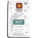 Copper Moon Dark Roast Whole Bean Coffee, Rainforest Reserve Organic Blend, 2 Lb