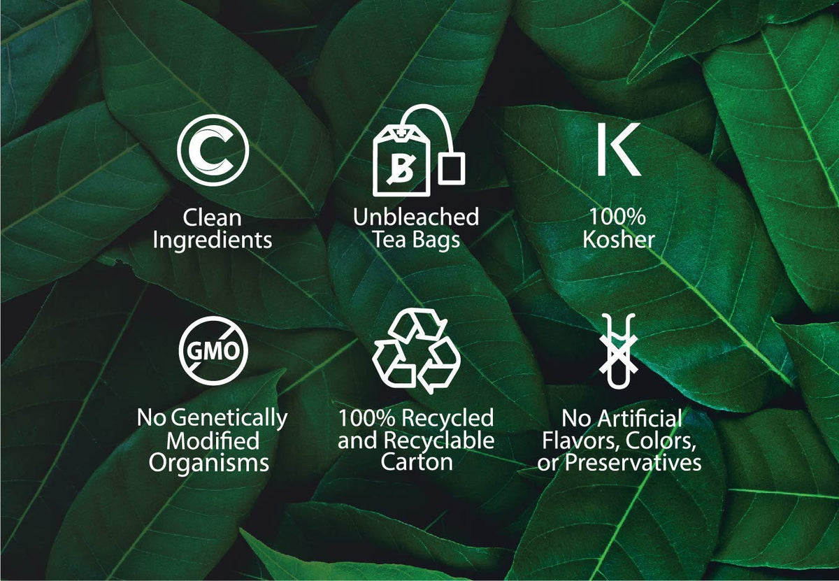 Buddha Teas Organic Rose Hips Tea - OU Kosher, USDA Organic, CCOF, 18 Bleach-Free Tea Bags