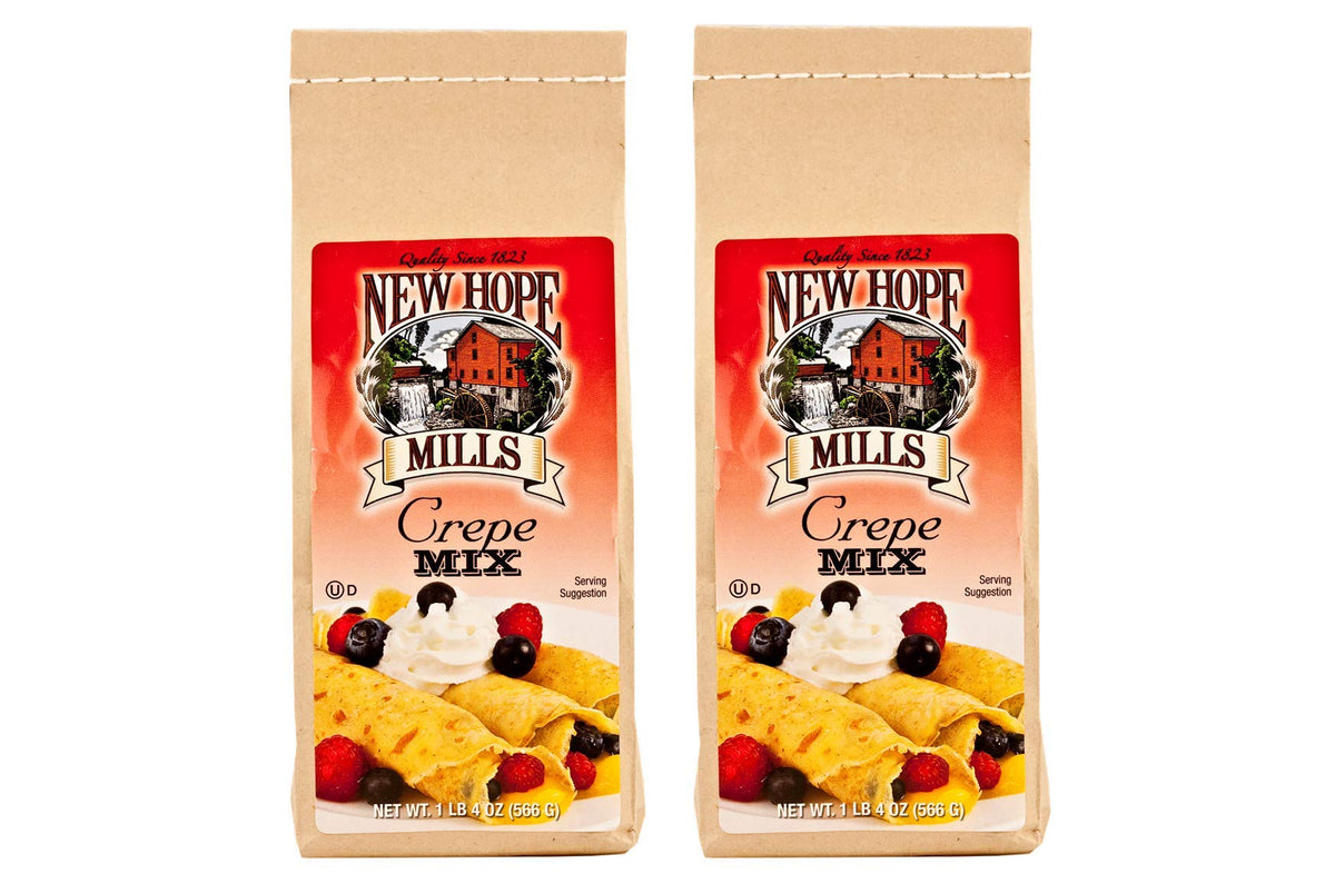New Hope Mills Easy To Make Crepe Mix- Two 20 oz. Bags