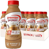 Premier Protein Shake, Café Latte, 30g Protein, No Added Sugar, 24 Vitamins & Minerals to Support Immune Health, 11.5 fl oz, 12 Pack
