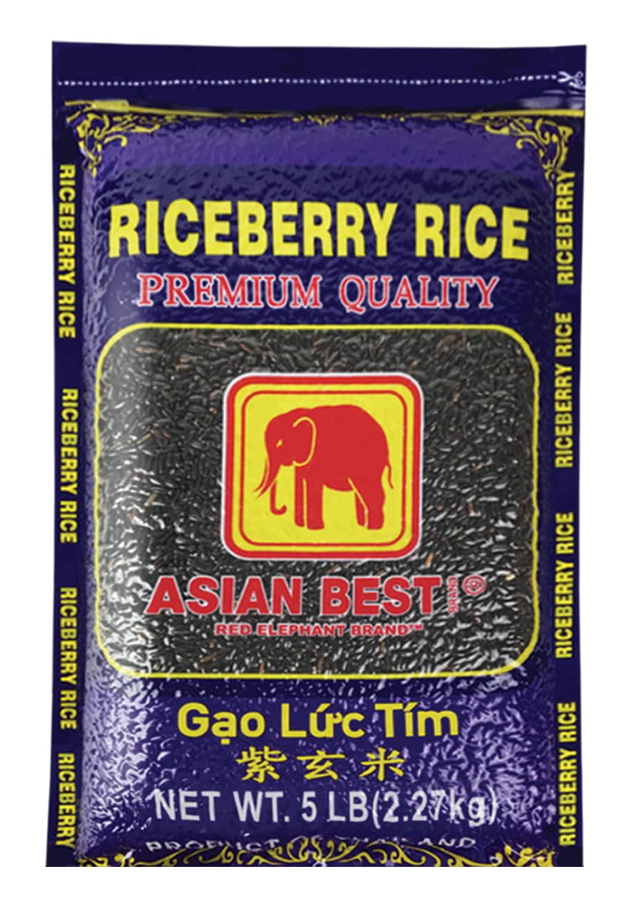 Asian Best Riceberry Rice, 5 Lb