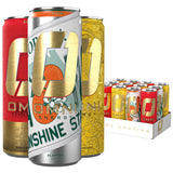 OMNI Energy Drink Variety Pack (Brassberry, Florida, Kesar Mango) 12oz (Pack of 12) | Clean Caffeine, B Vitamins | Sugar Free, Low Calorie Energy