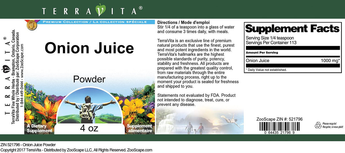 Onion Juice Powder (4 oz, ZIN: 521796) - 3 Pack