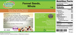 Fennel Seeds, Whole (1 oz, ZIN: 528400)