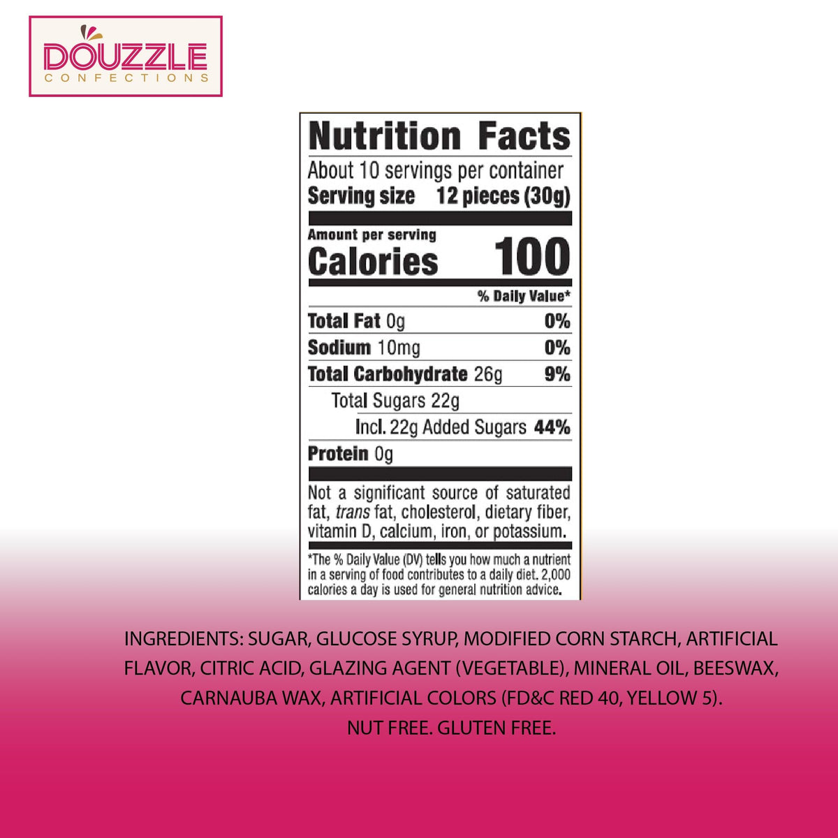 DOUzzle Kosher, Hot Sparx Red Cinnamon Candy Sticks, Chewy Candies (1 Pack) Party Favor, Goodie Bag & Pinata Filler - Gluten & Nut Free