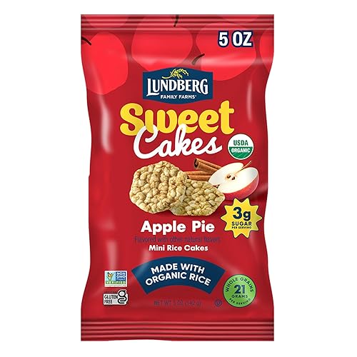 Lundberg Minis Apple Pie Organic Rice Cakes 5 Oz