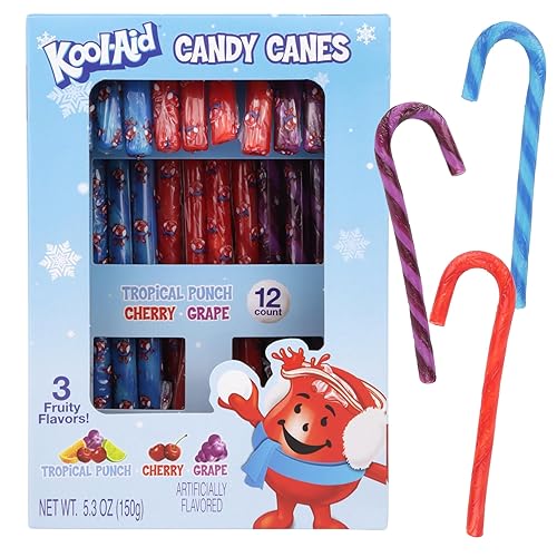 Kool-Aid Candy Canes 12 Ct, 5.53 oz