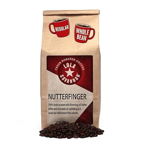Lola Savannah Nutterfinger Whole Bean Caffeinated Coffee, 2lb