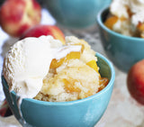 Peach Cobbler Mix, 9oz Cloth Gift Bag
