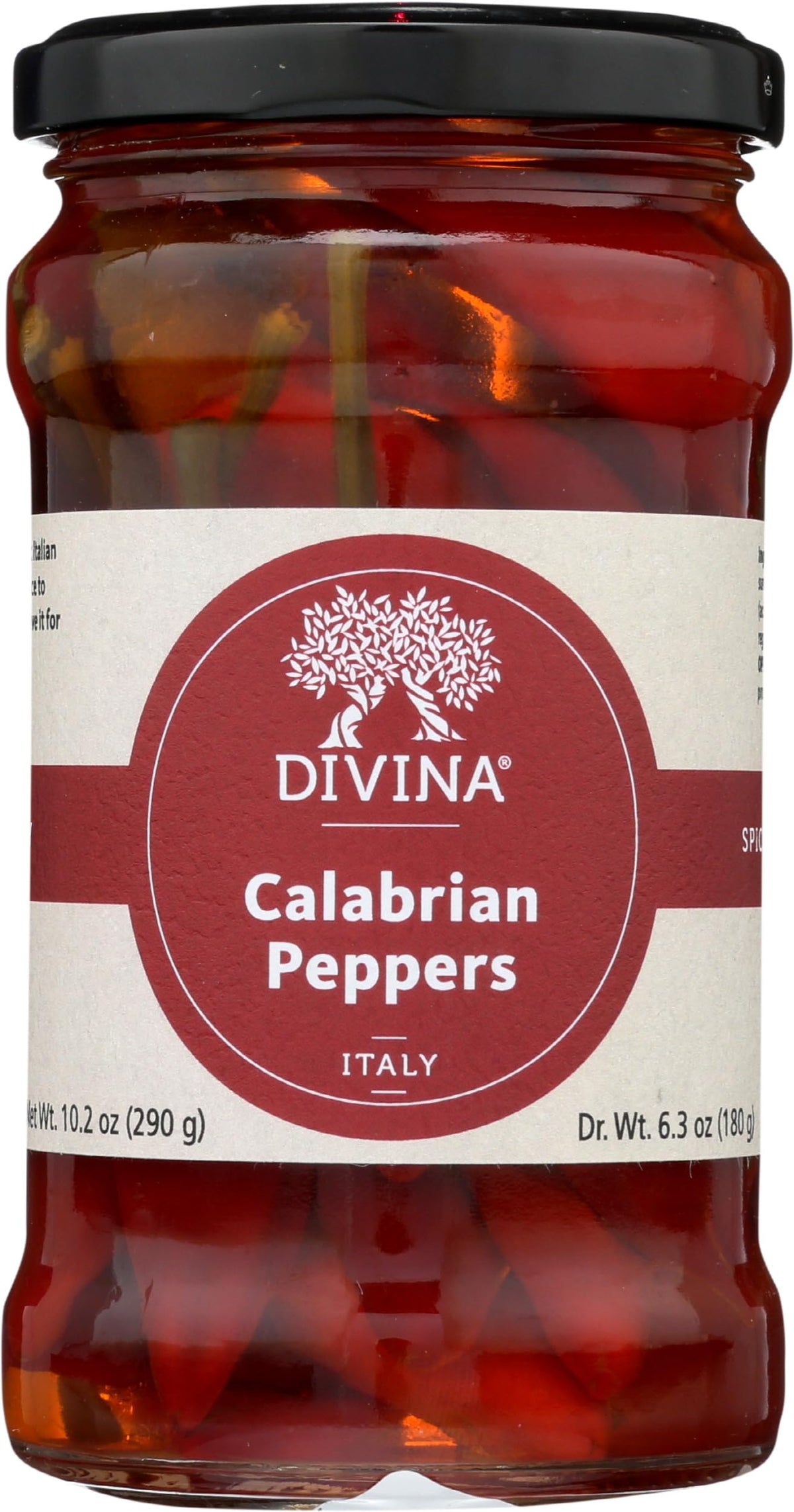 DIVINA Calabrian Peppers, 9.2 OZ