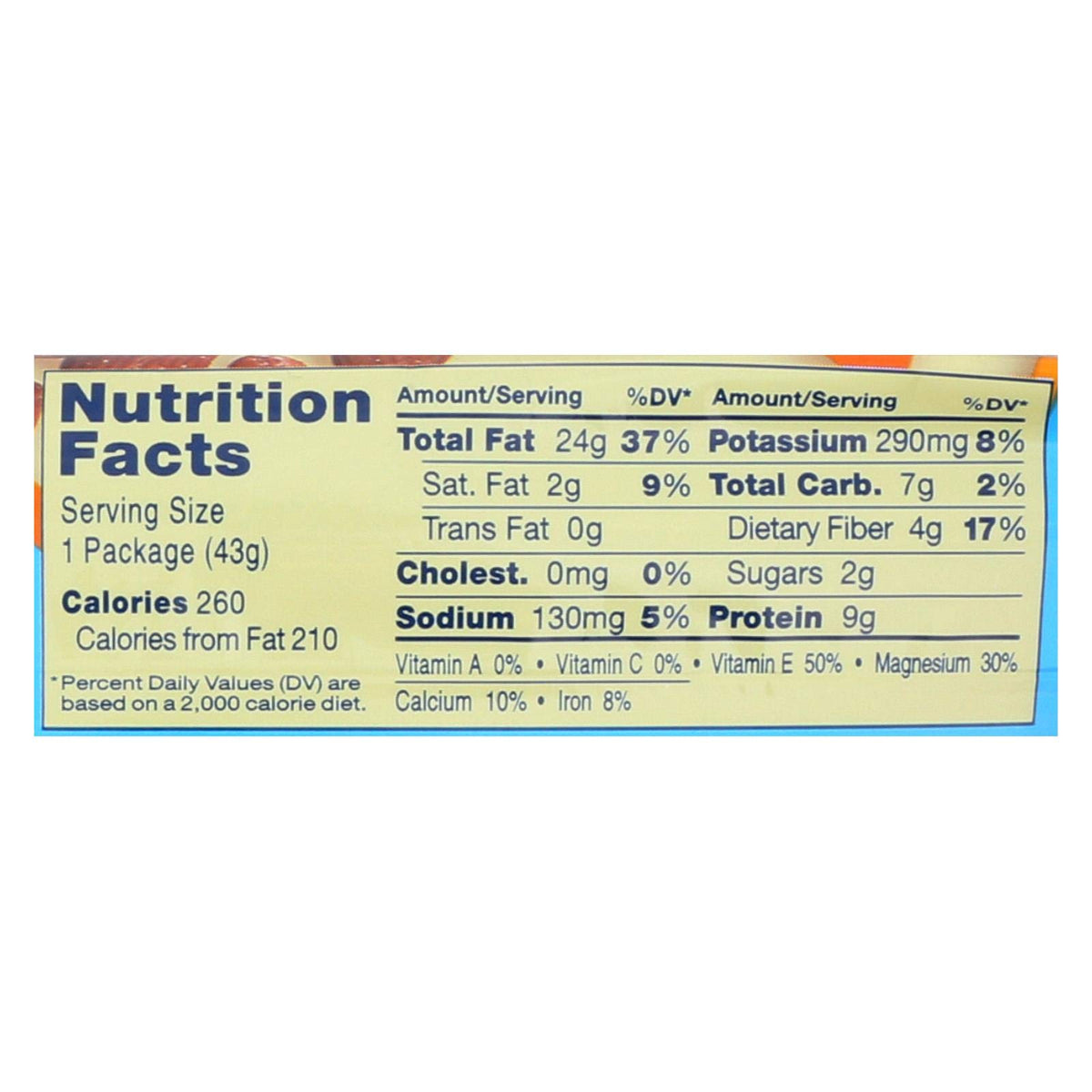 1.5 oz Roasted Salted Almond Nuts
