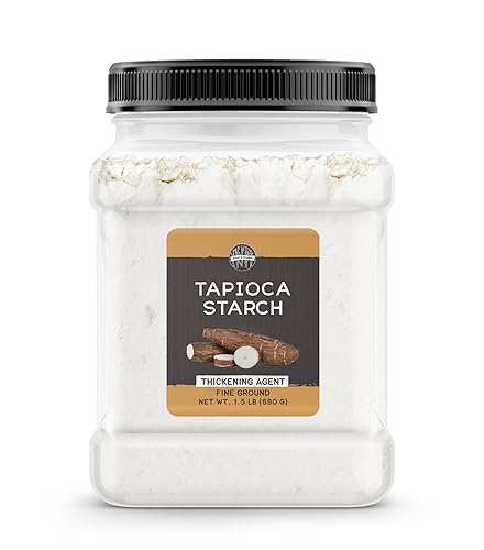 Birch & Meadow Tapioca Starch, Tapioca Four, Baking & Cooking (1.5 Pounds)