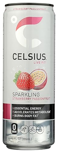 Celsius 12oz SS - Strawberry Passionfruit