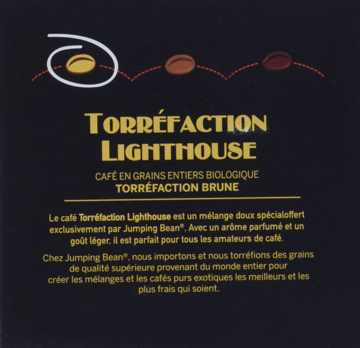 Jumping Bean Organic Lighthouse Roast Coffee Pod, 12 CT