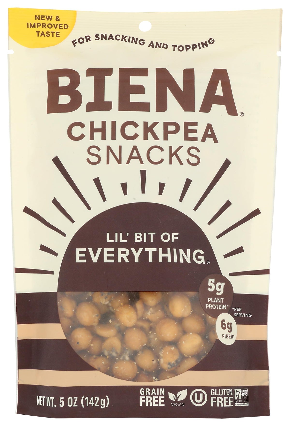 Biena Chickpea Lil Bit Evrythin 5 OZ