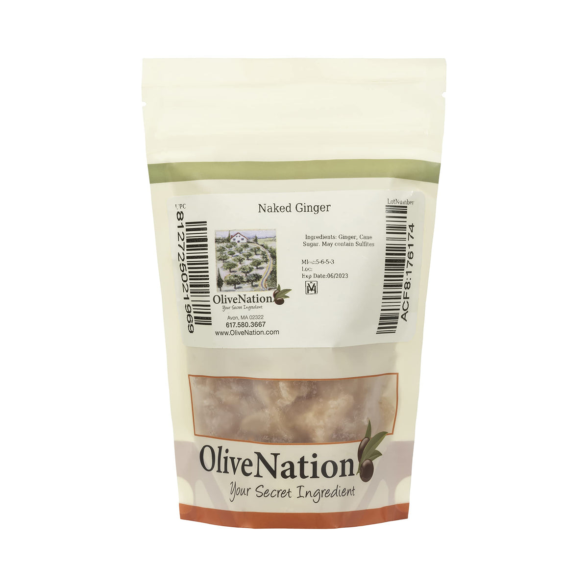 OliveNation Naked Ginger, Diced - 32 oz