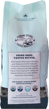 Camano Island Coffee Roasters Varietal Supremo Espresso Blend, Whole Bean 2lb, Fresh Dark Roast, USDA Organic, Fairly Traded, Shade Grown Arabica